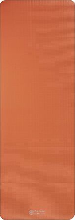 Yogamat Gaiam Essentials товстий 1 см, оранжевий, 183x61 см з ременем для перенесення - для йоги та фітнесу