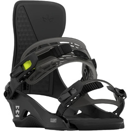 Чоловічі сноубордичні кріплення Rome Trace Heelwrap, чорні, розмір S