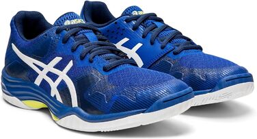 Жіноче гандбольне взуття ASICS Gel-Tactic, розмір 40.5 EU, блакитно-біле