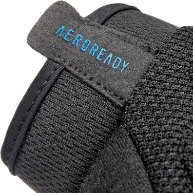 Тренувальні рукавички Adidas Essential, сині, розмір L - технологія Aeroready, комфортна підошва з велюру