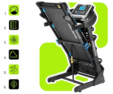 Електрична бігова доріжка Urbogym V650M, до 140 кг