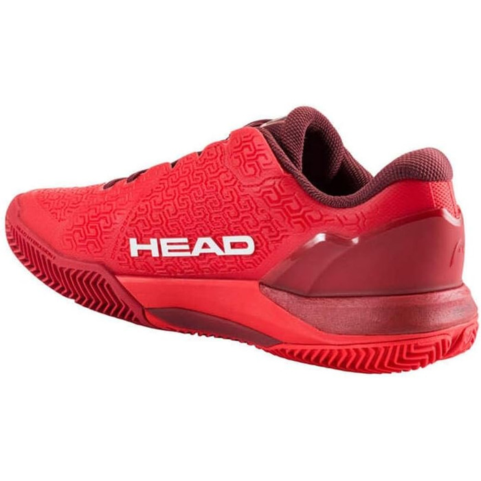 Кросівки чоловічі HEAD Revolt Pro 5.0 Clay Red Dark Red (46 EU)