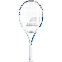 Тенісна ракетка Babolat Boost Drive W, 260 г, синьо-зелена, розмір ручки 1, струнована