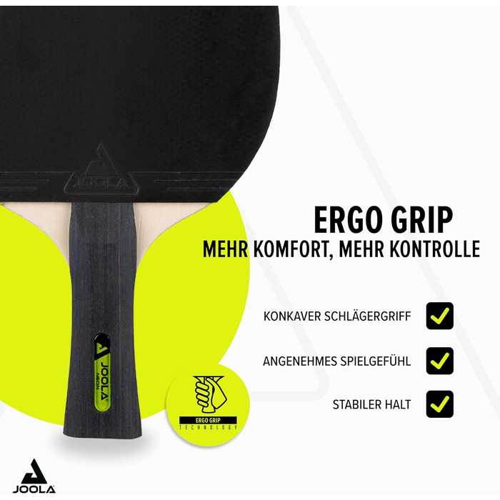 Набір для настільного тенісу JOOLA NEON (4 ракетки, м'ячики, сумка)