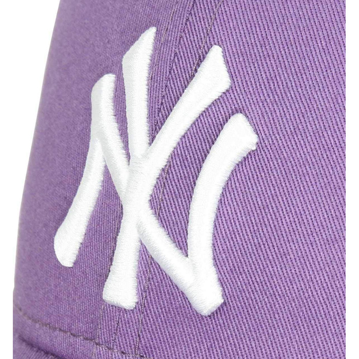 Кепка New Era MLB 9Forty з регульованим розміром, бейсболка з логотипом NY/LA, фіолетовий