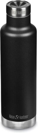 Пляшка для води Klean Kanteen Classic 739 мл, чорна, метал, для чоловіків
