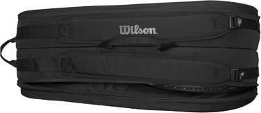 Тенісна сумка Wilson Noir Tour на 6 ракеток, чорна