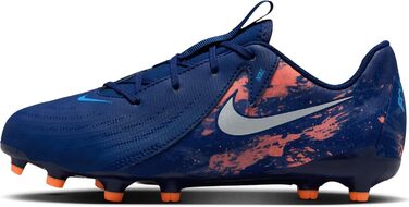 Футбольні бутси Nike Jr. Phantom GX 2 Academy Erling Haaland TF для дітей, Blue Void Chrome, 36 EU (HF1608)