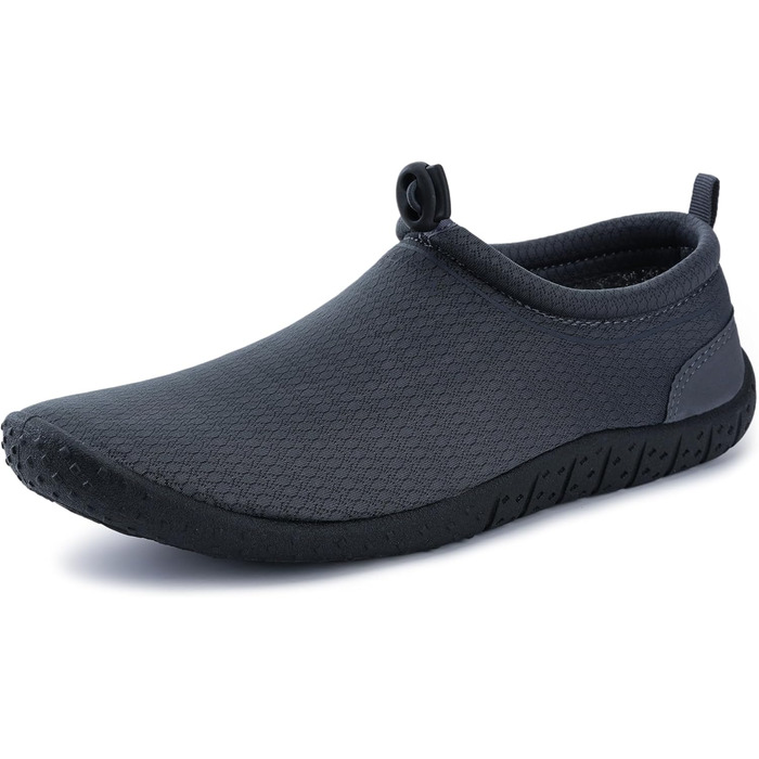 Водні черевики Whitin для жінок та чоловіків: швидко сохнуть, товста підошва, сірий (40 EU)