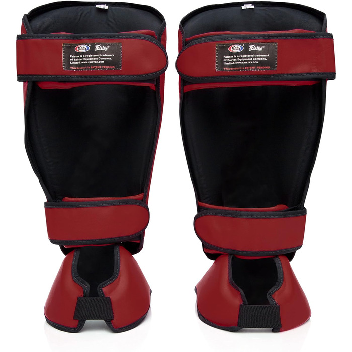 Захист гомілки та стопи Fairtex SP7 для муай-тай, чоловіків, жінок і дітей, знімний, з синтетичної шкіри, легкий і довговічний