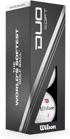 Гольф-м'ячі Wilson Duo Soft, м'які, для гри в гольф
