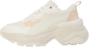 Жіночі кросівки PUMA CiliaTurnschuh, 38 EU, Alpine Snow Frosted Ivory Cashew