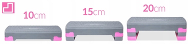 Степер Sapphire Step Fitness SG-048, рожевий