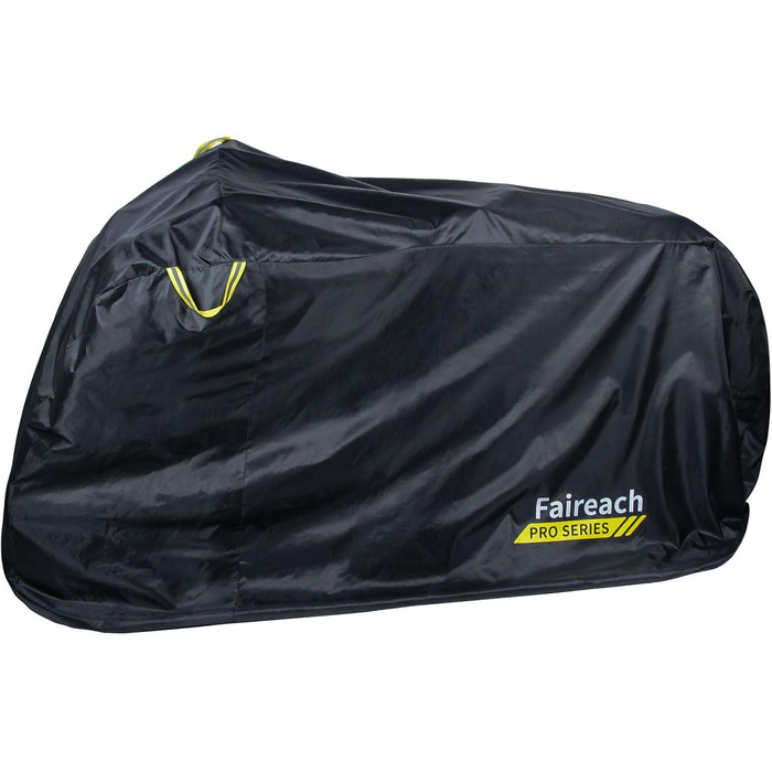 Водонепроникний чехол для велосипеда з отворами для замка – вкл. сумка для зберігання – захист від дощу, снігу та UV для велосипедів та електровелосипедів, чорний, на 2 велосипеди (420D)