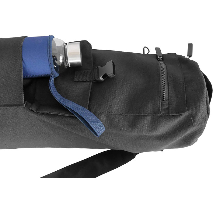 Сумка для йогамату Shanti Nation Mat Bag XL чорного кольору - зручна та практична, підходить для Shanti Mat Pro XL та матів шириною 68 см