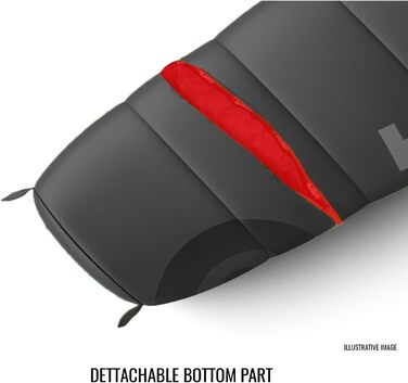 Дитячий спальний мішок Husky Magic grün - зростаючий, для дітей