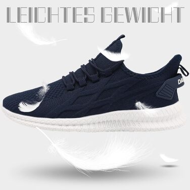 Чоловічі кросівки Oltyutc для бігу та занять спортом: легкі літні кросівки для вулиці, тренувань та відпочинку. Білі (44 EU, Синій)