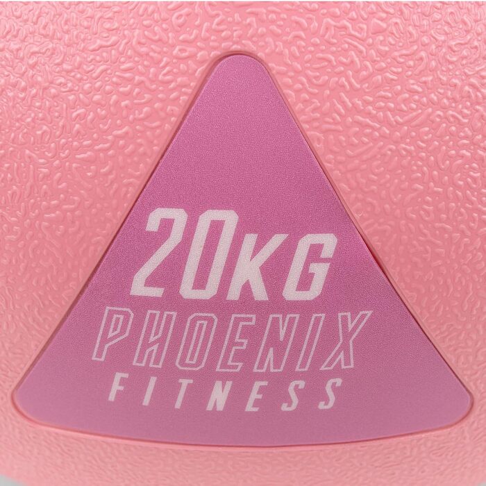 Вінілова гиря Phoenix Fitness для силових та кардіотренувань, важка вага
