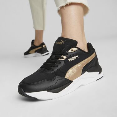 Жіночі футбольні бутси PUMA X-Ray Speed Lite WNS Space Metallics, 36 EU, чорні