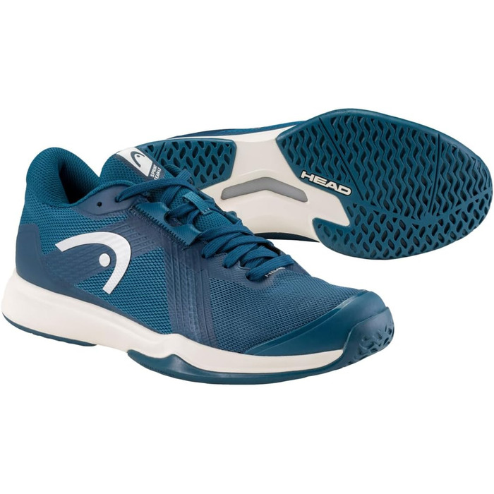 Жіночі тенісні кросівки HEAD Sprint Team 4.0 (41 EU, Twilight Blue Chalk White)