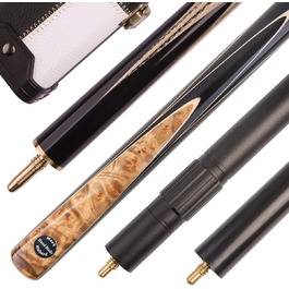 Більярдний кий Mark Richard Minibutt-JY3, коріння дерева, клена, палісандру, ясену, ручної роботи, 3/4, довжина 144.8/152.4 см, наконечник 9.5 мм