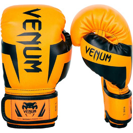 Дитячі боксерські рукавички Venum Elite, флуоранжеві, розмір S