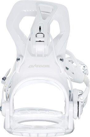 Зв'язки для сноуборду Airtracks Master W Pro ME Fastec™ System - білі, розміри S, M, L, XL (41-44)