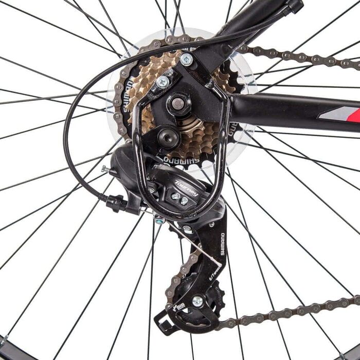 Гірський велосипед Huffy Tekton 27,5'' для чоловіків, чорний, хардтейл