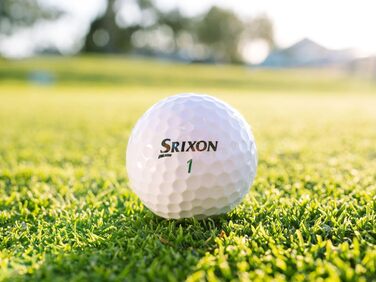 Гольф-м'ячі Srixon Soft Feel 13 та 14 | М'які, довговічні, стабільний політ, контрольований спін | Преміум-якість, відчуття та контроль на гріні | Жовто-білі, білі