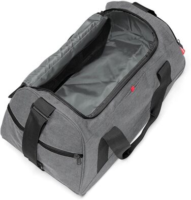Спортивна та дорожня сумка reisenthel activitybag Twist Silver, водовідштовхувальна, функціональна, з плечовим ременем і ручками, сучасний дизайн