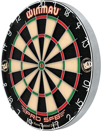 Дартборд WINMAU Pro SFB з сизалю, професійний, різнокольоровий