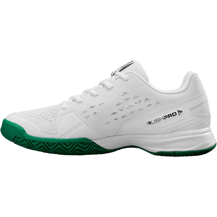 Тенісні кросівки Wilson Rush Pro Lite Junior для дітей (3.5 Big Kid) білі