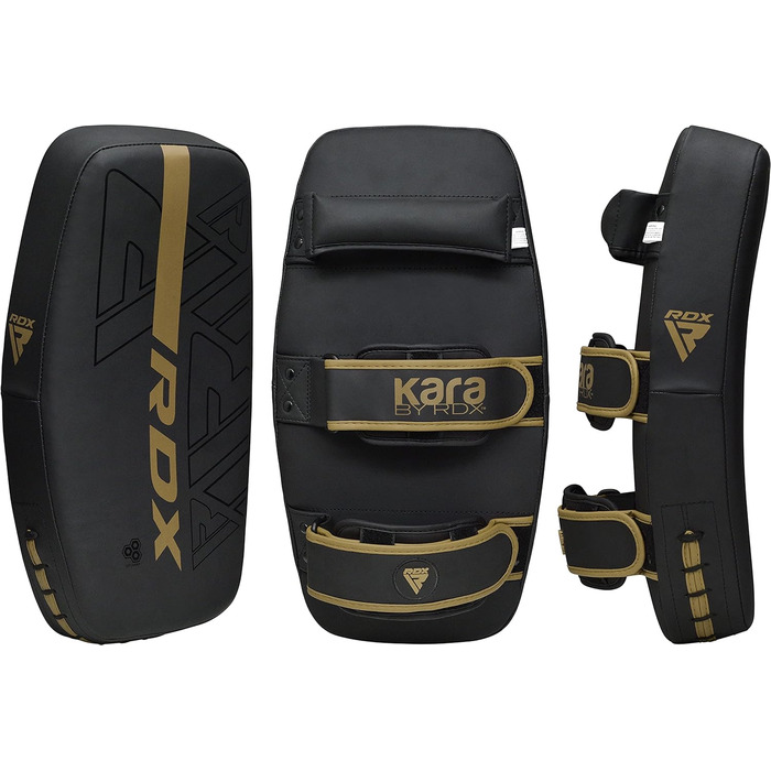 Шлагбало RDX для бойових мистецтв: кікбоксинг, муай-тай, ММА. Кара-шкіряне ударне подушечка, бокс, тренувальні подушечки, тайські подушечки