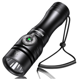 Ліхтар підводний Wurkkos DL02, 3000 люмен, LED, перезаряджуваний, IPX8, чорний (6000K)