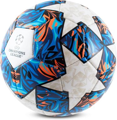 Футбол Ліги Чемпіонів УЄФА: білий, синій, зелений (блакитний, оранжевий)
