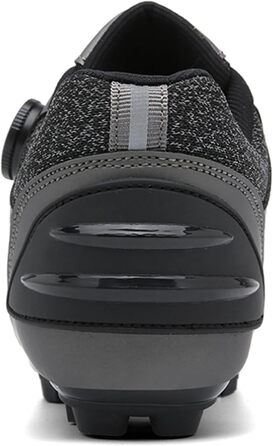 Велосипедні черевики MTB для чоловіків та жінок, сумісні з SPD, з шипами, дихаючі, зносостійкі, сірі (43 EU)