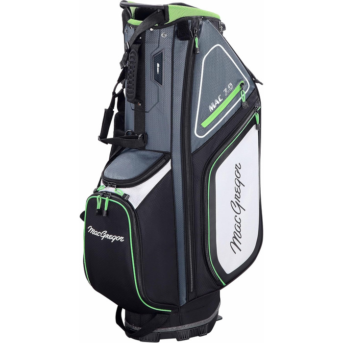 Сумка для гольфу MACGREGOR Principal 9.5'' з роздільниками, 7 кишенями та м'якою ручкою