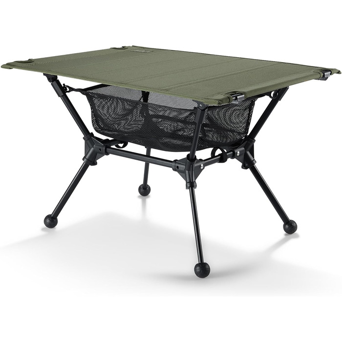 OneTigris Dipper: Складаний туристичний стіл для кемпінгу та риболовлі, 60 x 40 x 37 см, Ranger Green