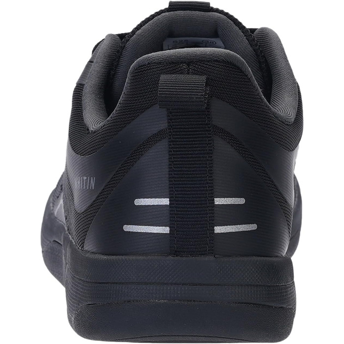 WHITIN Вуличні тапочки без шкарпеток для чоловіків та жінок | Мінімалістичні кросівки з широким носком та підошвою Zero-Drop (37 EU, чорний)