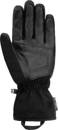 Чоловічі лижні рукавички Reusch Primus R-Tex XT, водонепроникна мембрана, теплі зимові рукавички Softshell, сірі/чорні, розмір 11