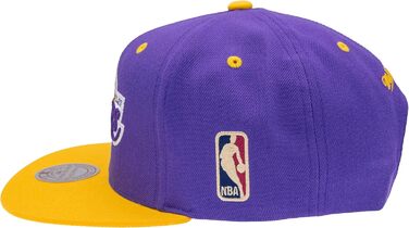 Кепка Mitchell & Ness NBA Lakers Snapback, Lila/Gelb (Універсальний розмір)