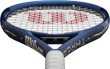 Тенісна ракетка Wilson Triad Three для дорослих, синя