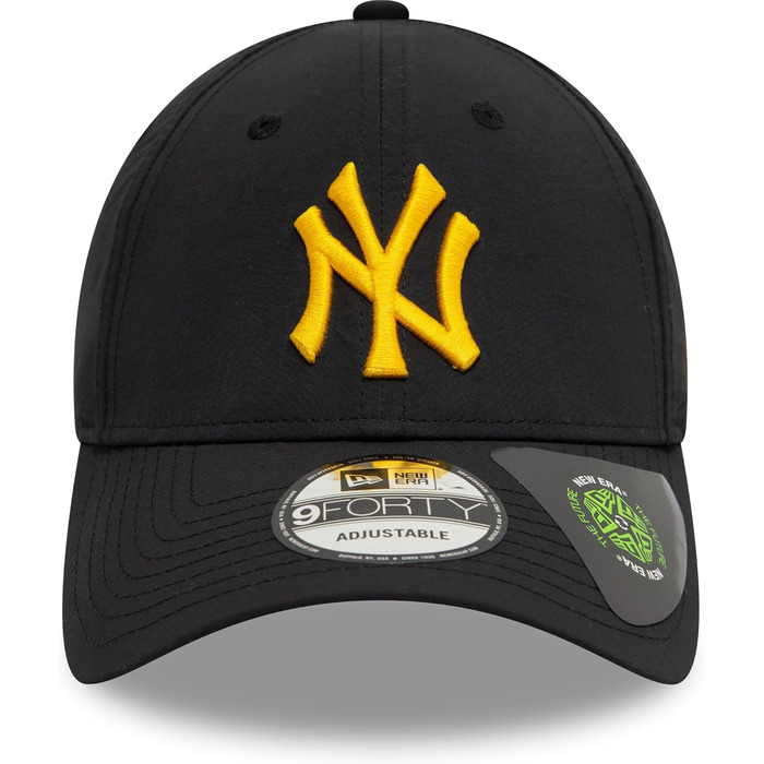 Кепка-бейсболка New Era унісекс, чорна, розмір M-L