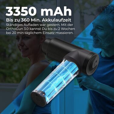 Масажний пістолет OrthoMechanik 3.0 з керуванням через додаток OrthoGun (стандарт)