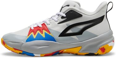 Кросівки баскетбольні PUMA Unisex Genetics 44.5 EU, сірий колір