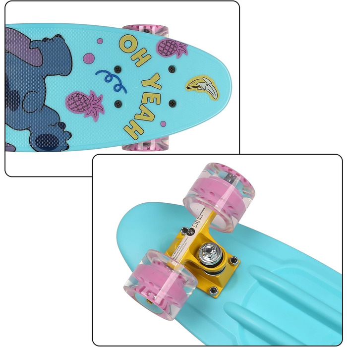 Скейтборд Paw Patrol Chase Holz 61 см для хлопчиків, нековзке покриття, до 50 кг