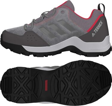 Дитячі трекінгові черевики adidas Hyperhiker K (32 EU, сірий, червоний)