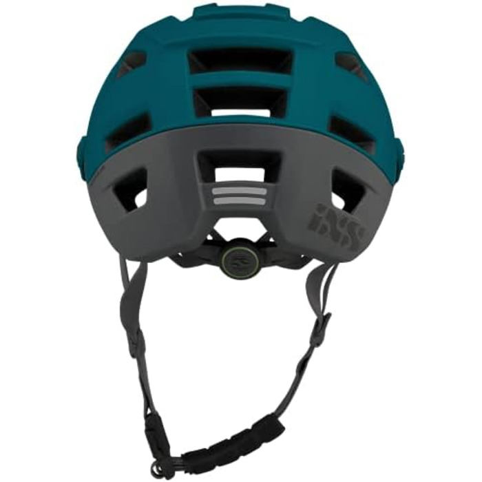 Велошолом IXS Trigger AM Petrol SM (54-58 см), для гірського велосипеда, захисний, вентиляція, синьо-зелений
