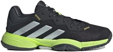 Дитячі тенісні кросівки adidas Barricade Kids - чорний, лимонний, розмір 33 1/2 EU