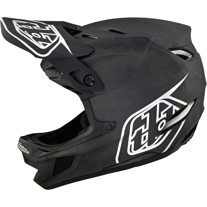 Шолом для даунхілу Troy Lee Designs D4 Carbon MIPS чорний, розмір L